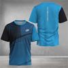Крутая дышащая футболка с коротким рукавом Padel из летней серии Fitness, быстросохнущая, уличный мужской топ, новая спортивная футболка Padel
