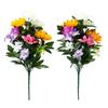 Aimedia Flower Offerings for Graves and Set of Artificial Buddhist Grave Shinto Grave Celebrations and Height 45cm Altars, 2, Flowers, Flowers,