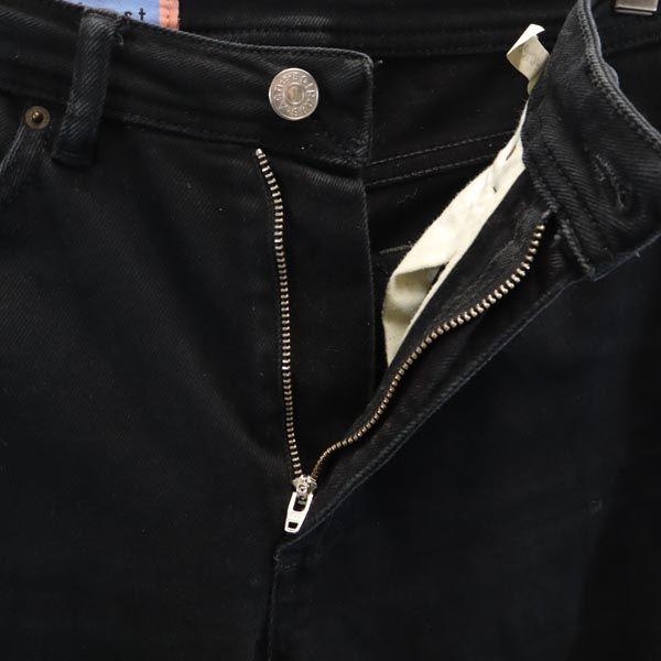 Acne Studios Узкие джинсы w25 Серия Black Обработка повреждений Женские Б/У