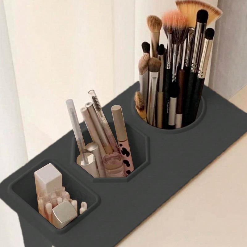 Многофункциональный ящик для хранения на рабочем столе, может иметь три отделения для организации хранения настольных карандашей, украшений для стола студентов