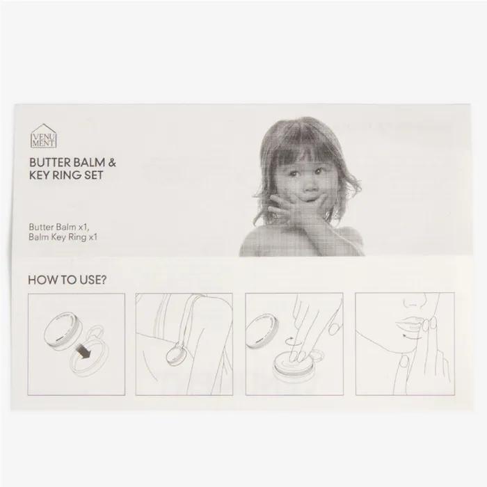 Butter Balm Set (Ballerina Keyring Set + Butter Balm 9g)