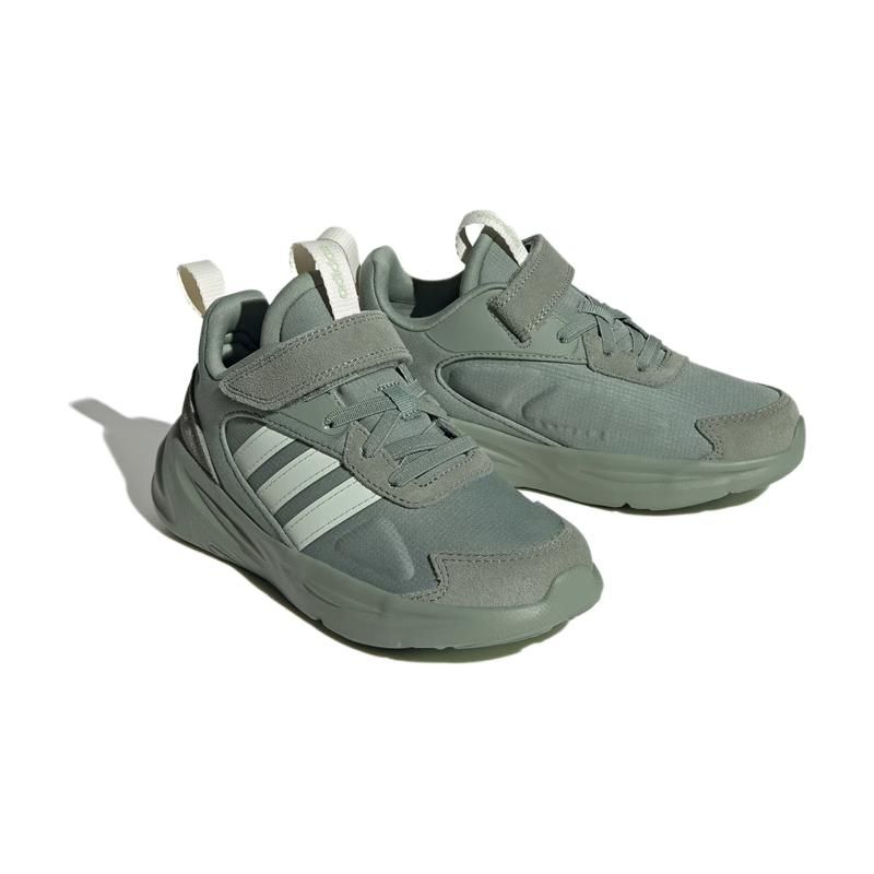 Adidas Ozelle EL K Silver Green Kids Sneakers Linen-Green Off-White IF7893