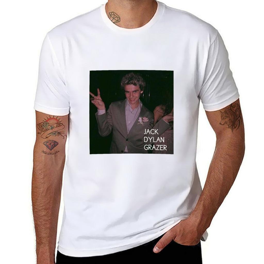 Jack Dylan Grazer Tshirt Big Size Crew Neck Tshirt