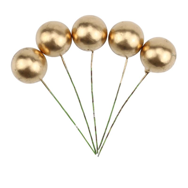 5 шт., золотой шар, серебряный шар, топпер для торта, декоративный плагин для торта «С Днем Рождения»