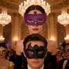 2PCS/set Couple Masks Venetian Masquerade Party Painted Mask Eye Mask Performance Dance Carnival Party Costume Cosplay Props