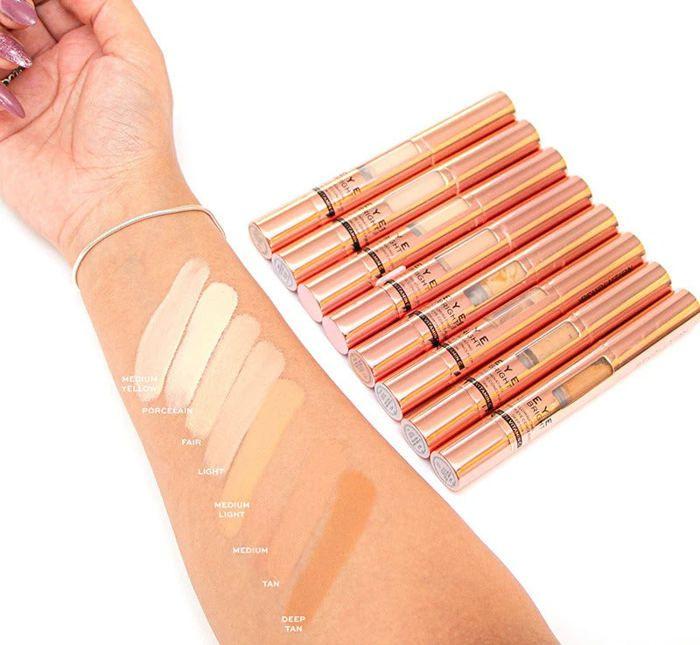 Anticernes - REVOLUTION MAKEUP - EYE BRIGHT - Medium - Vitamine C - Fini indétectable