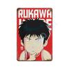 Японское Аниме Slam Dunk Металлическая Жестяная Табличка Ретро Постер Коридор Комната Домашний Декор Настенные Росписи Декоративные Тарелки Настенное Искусство Подарок