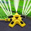 360° Rotating Plastic Watering Sprinkler Garden Irrigation Lawn Watering Tool