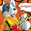 1/2Pcs Plush Husky Vocal Hand Puppet with Sound Tricky Doll Funny Boxing Dog Doll
