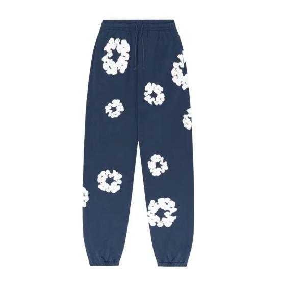 Женские спортивные штаны с эластичной талией, регулируемые на шнурке, женские спортивные брюки с цветочным принтом, спортивные повседневные брюки