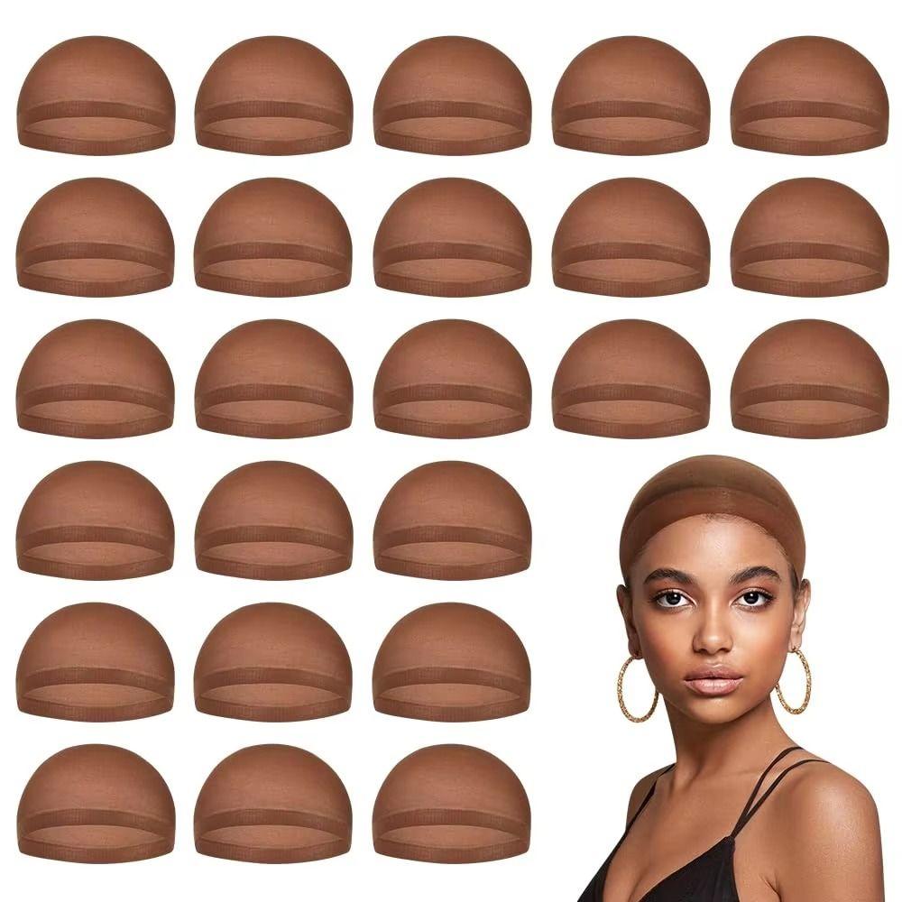 10PCS Invisible Wig Cap Breathable Wig Hairnet Durable Stocking Caps For Men and Women
