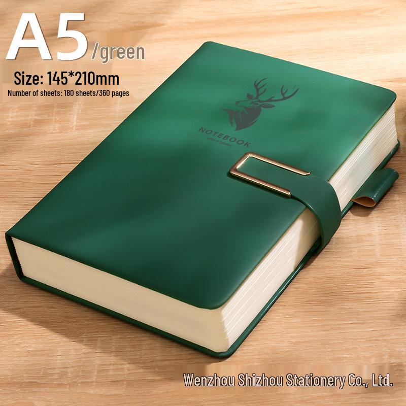 Personalized A5 Business Notebook with Logo - Thick Notebook for Office, Meetings, and Diary Use