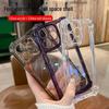 Shockproof Reinforced Corners Clear Acrylic Case For iPhone 16 15 14 13 12 11 Pro Max Plus XR XS Protector Hard Back Cover