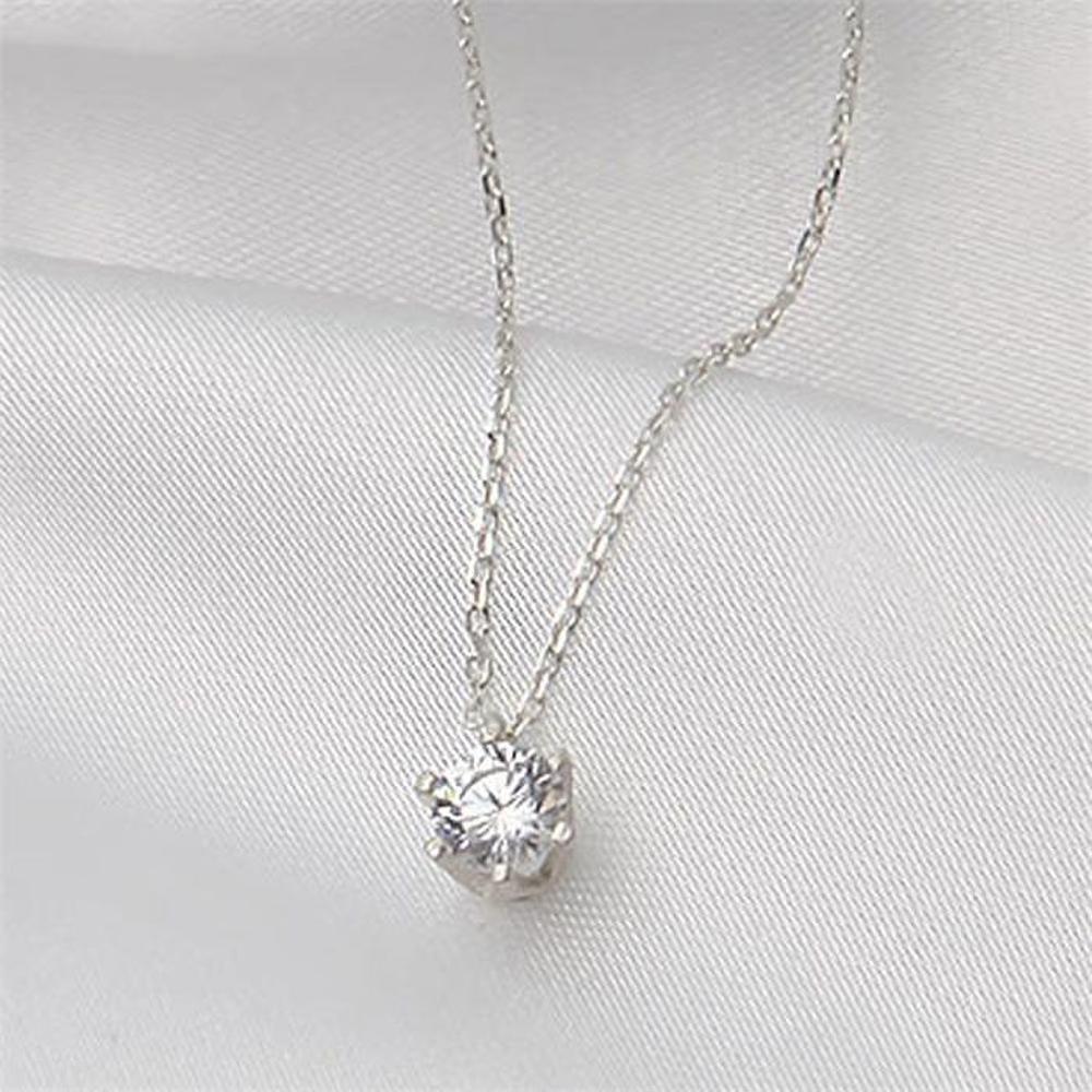 [Onoma] Onm 92.5 Silver Cubic Necklace (9594300)