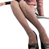 Женские Винтажные Прозрачные Колготки Сетчатые С Ажурной Вязкой Эстетичные Леггинсы С Неправильным Геометрическим Узором Секционные Сетчатые Колготки