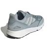 adidas Originals ZX 1K Boost 2.0 Удобные Спортивные С Круглым Носком На Шнуровке Прочные Низкие Повседневные Кроссовки Женские Светло-Голубые GV8028