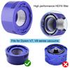 Фильтр EATBALE, совместимый с роботом-пылесосом Dyson V7 V8 x 2 Задний фильтр x 1 Задняя крышка двигателя Фильтр Hepa post x 1 Чистящая щетка x 1