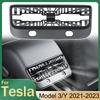 Задняя крышка вентиляционного отверстия Tesla, аксессуары для модели Tesla 3 Y, подлокотник для центральной консоли, задний кондиционер, защита для выходного фильтра, решетка