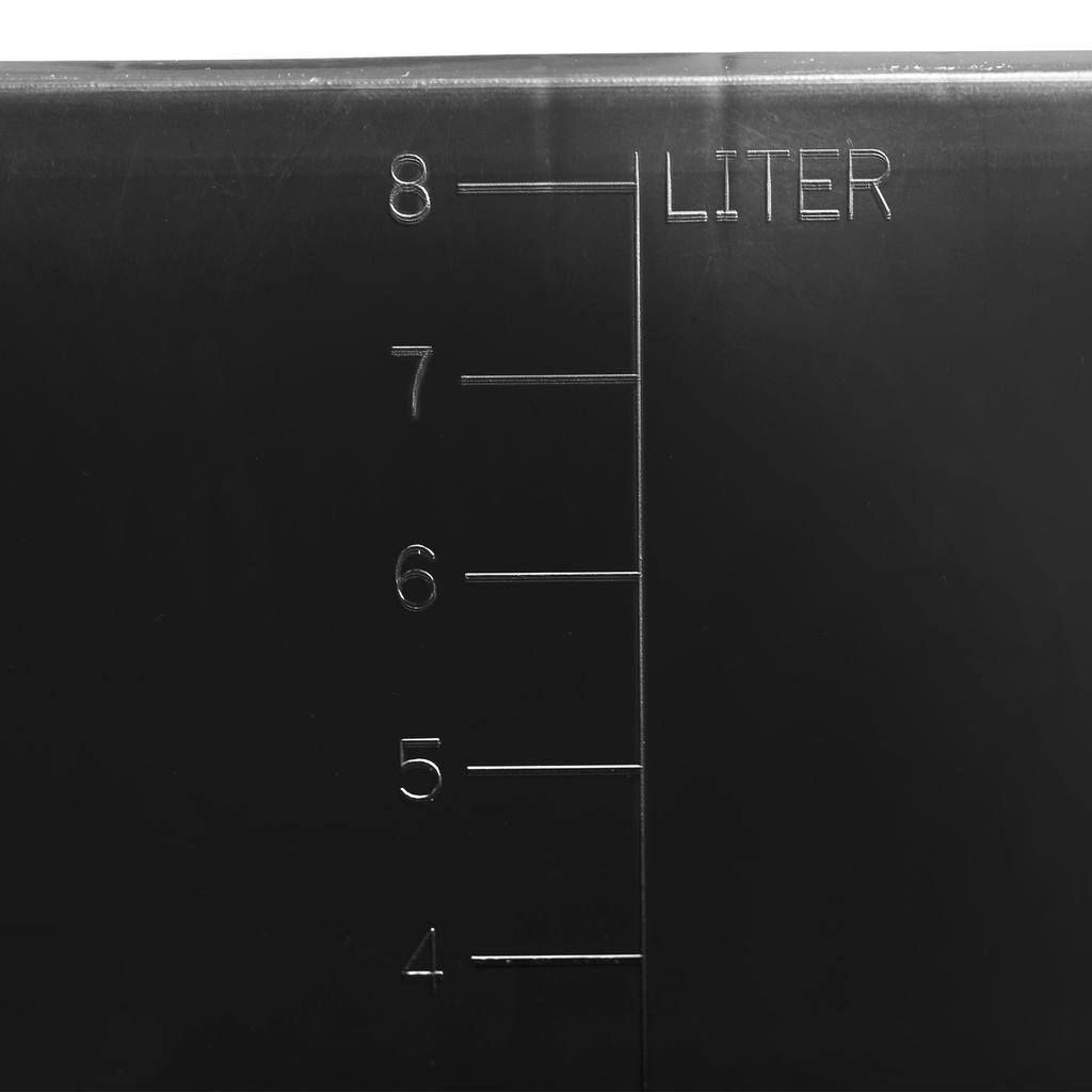 KADAX Wiadro malarskie Wiaderko Z Uchwytem 8Litrów 3szt