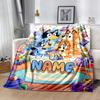 Autumn Forest Friends Personalized Text Blanket Gift Personalized Blanket Soft & Cozy Suitable for Couch Chair Bedding Seaside for All Occasions