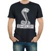 Футболка с логотипом змеи Shelby Cobra _ 100% Хлопок _ Черный