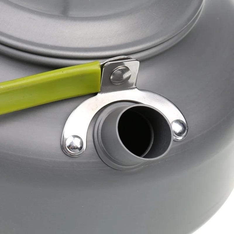 Water Kettle Portable Ultralight Titainum or Aluminum Camping Water Kettle Outdoor Coffee Pot Teapot Home Hiking and Picnic
