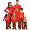 Parent-child Christmas Print Home Suit Long-sleeved Top And Pants