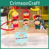 Очаровательный ПВХ брелок Crayon Shin-chan с красочными и причудливыми дизайнами с тыкающими попками