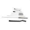 Multi Purpose Spray Tools Cleaning Kit Portable Brushes Needle Tube Cleaning Brush for Airbrush