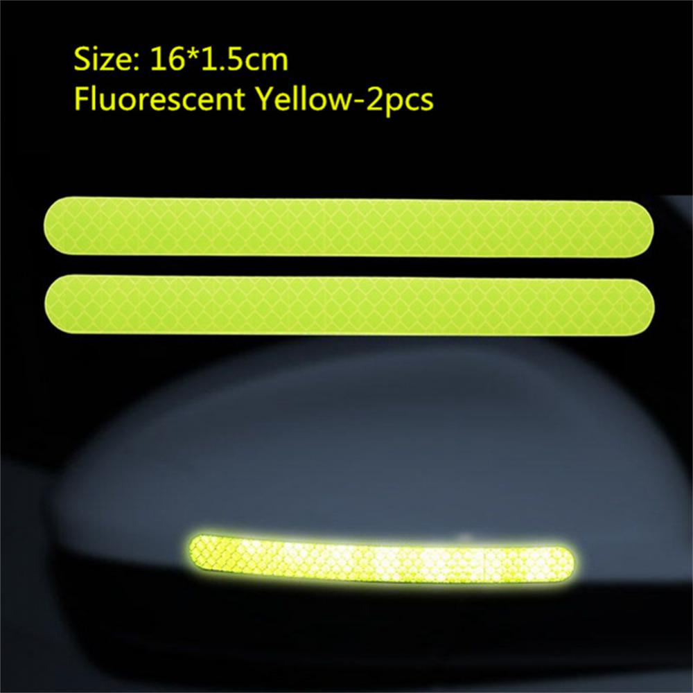 2/3/4SETS Reflective Film Reflective Warning Universal Long Service Life Strong Reflectivity. Car-styling Accessories