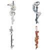 Anime Demon Slayer Metal Badge Cartoon Character Brooch Stylish Accessory For Fans