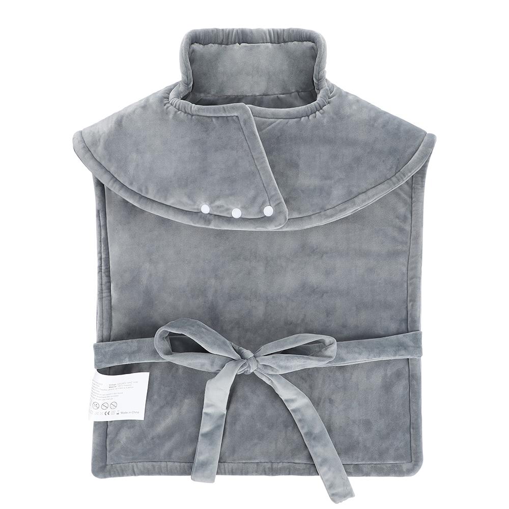 Электрическая согревающая шаль для спины и плеч, 3 уровня, компрессионное тепло, постоянная температура, зимняя согревающая подушка для домашнего офиса