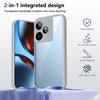 Чехол для Realme GT7 5G RMX6688 с гальваническим покрытием, силиконовый бампер, противоударная прозрачная задняя крышка, жесткий чехол для телефона для Realme GT7 RealmeGT7 RMX6688