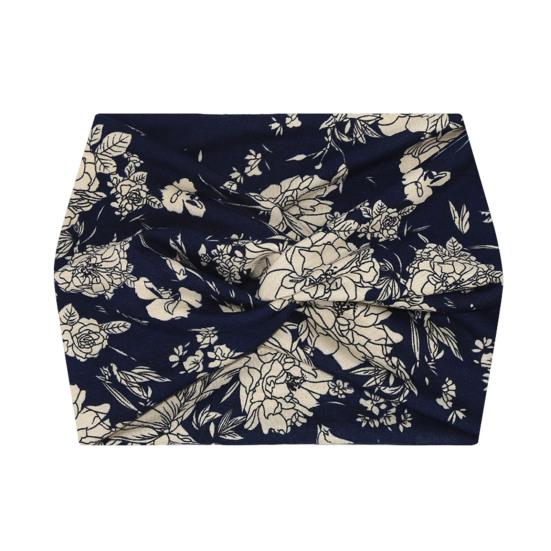 Широкая витая повязка на голову для женщин, очень большая повязка на голову с этническим принтом для занятий йогой, повязка на голову для волос, витые толстые аксессуары для волос в стиле бохо