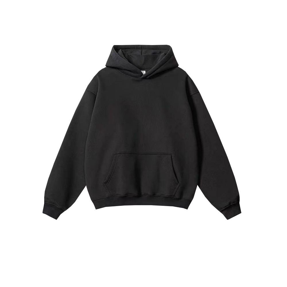 Мужская модная брендовая толстовка с капюшоном 450G Terry - молодежный свободный крой, коллекция осень/зима 2024