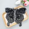 Mesh Bottom Embroidery Beaded Butterfly Applique Accessories Clothing Lace Children'S Clothing Veil Accessories