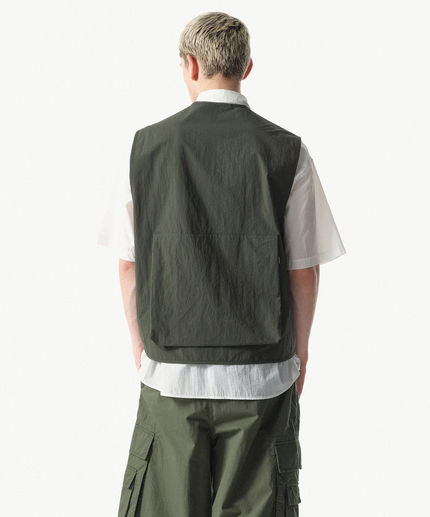 Musinsa Standard [City Leisure] Utility Fishing Vest [Khaki]