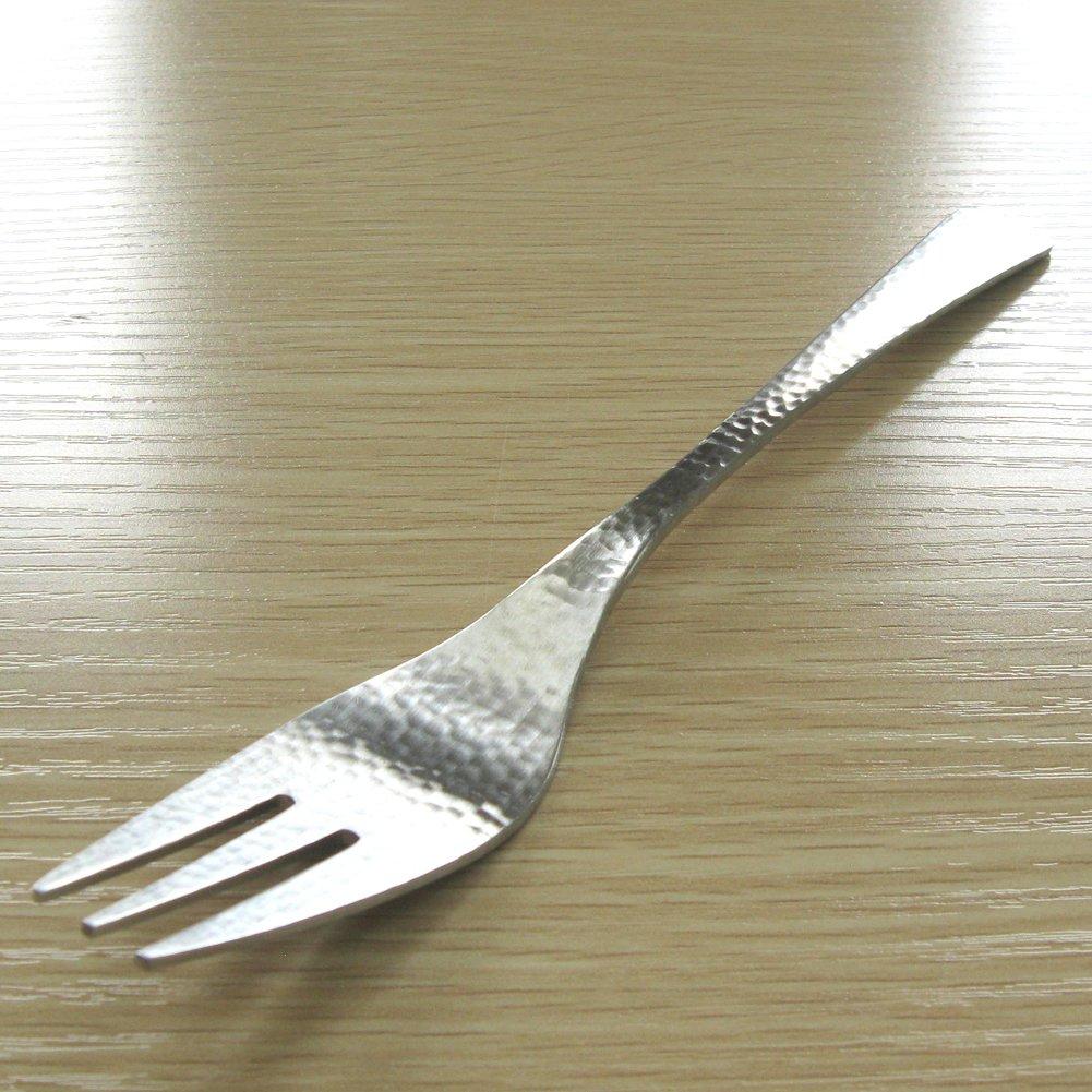 Nagao Style Dinner Cutlery 10 Pieces Stainless Hammered Made in Japan Japanese-Western Set, (Knife, Spoon, Fork), 18-8 Steel, Finish,