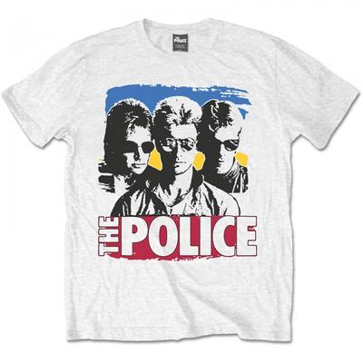 The Police Хлопковая футболка унисекс для взрослых