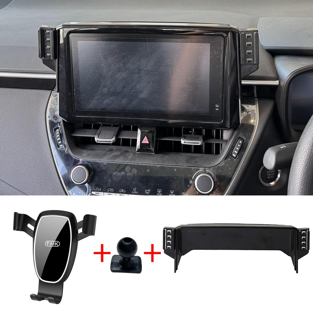 for 2019~2022 Toyota Corolla E210 8/9in Phone Holder Screen Fixed Navigation Bracket Base Wireless Charging