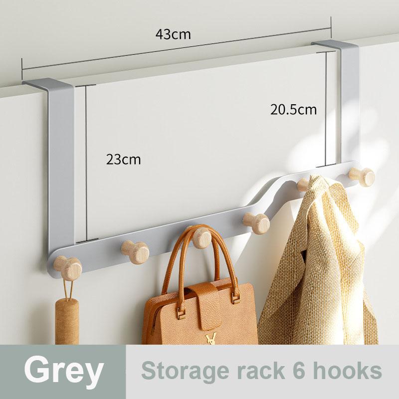 Железная дверь спальни Крючки Задняя дверь душевой кабины Вешалка для полотенец Держатель для сумок-вешалок Крючки