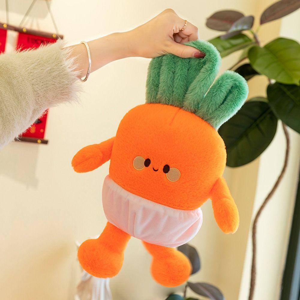Mo Mo Hu Hu Подушка из овощей и моркови Дайкон Мягкая морковка Кукла Дети Девочка