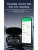 Bluetooth-наушники B66 с двусторонним переводом в реальном времени