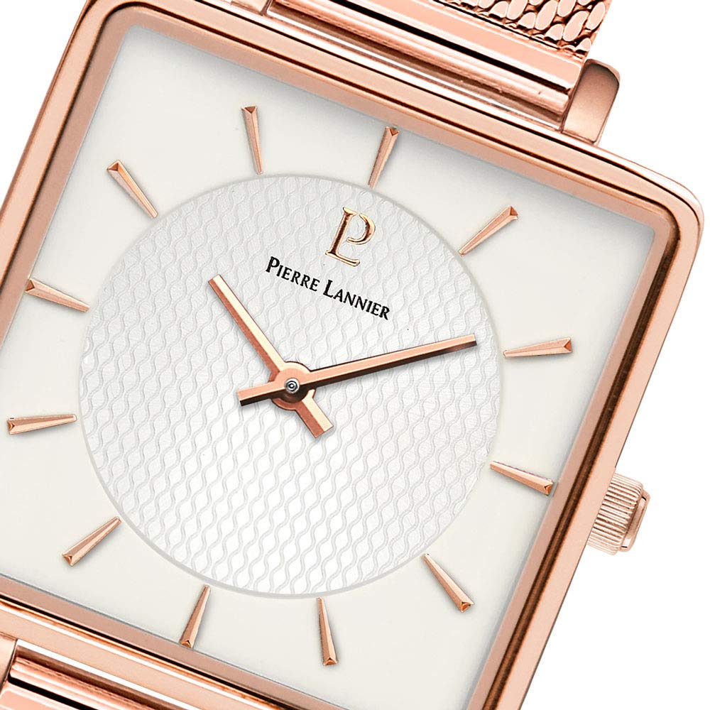 Часы Pierre Lannier Rekare Collection Mesh Belt P008F928 Импортные розовое золото x белый [Pierre Lannier] Женские [Обычный продукт]