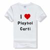 I Love Playboi Carti Tshirt Fun Rapper Tee Black UnisexFashion casual T Shirts Unisex Short Sleeve T-shirt