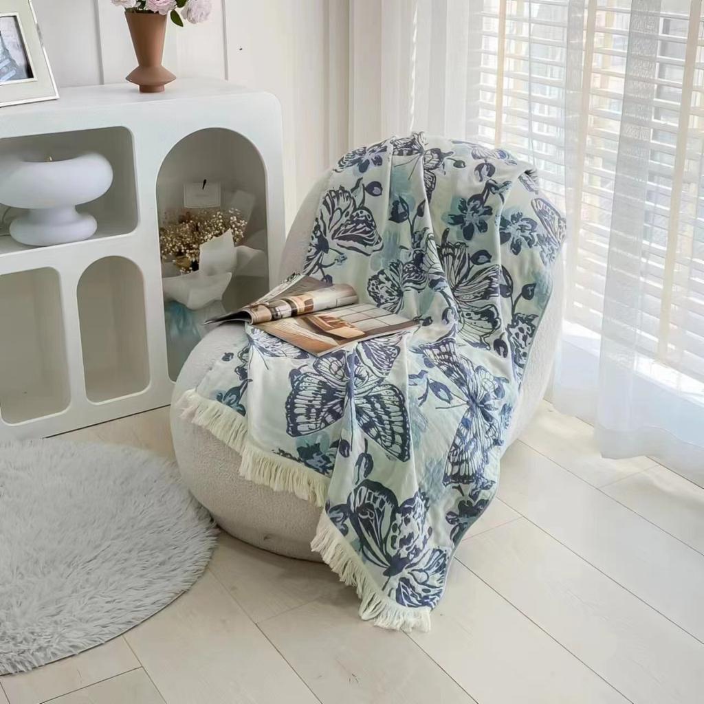 Home Beach Towel 80X160cm Bath Towel Pure Cotton Gauze Towel Men and Women Soft Quick-drying Bath Towel Large Towel Wrap