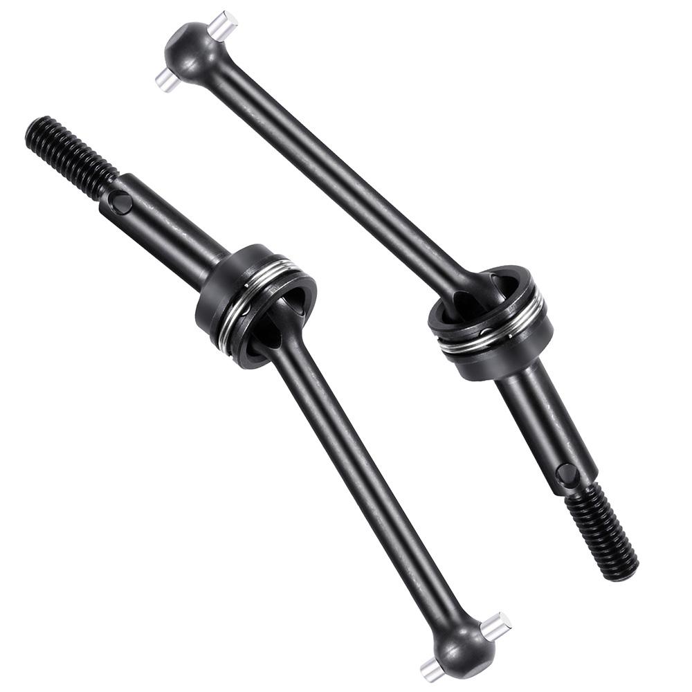 YEAHRUN 2PCS Steel CVD Drive Shaft Front Rear Universal for Tamiya TT02 TT01 TC01 1/10 RC Model Drift Car Upgrade Parts