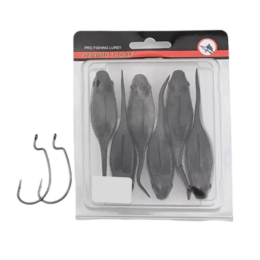 PVC Material Soft Bait Tadpole Soft Bait Wobblers Sinking Floating