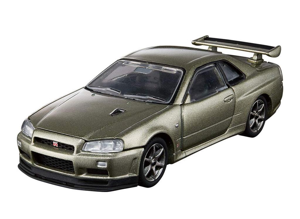 Tomica Premium RS Nissan Skyline GT-R V-spec II Nur (Millennium Jade)