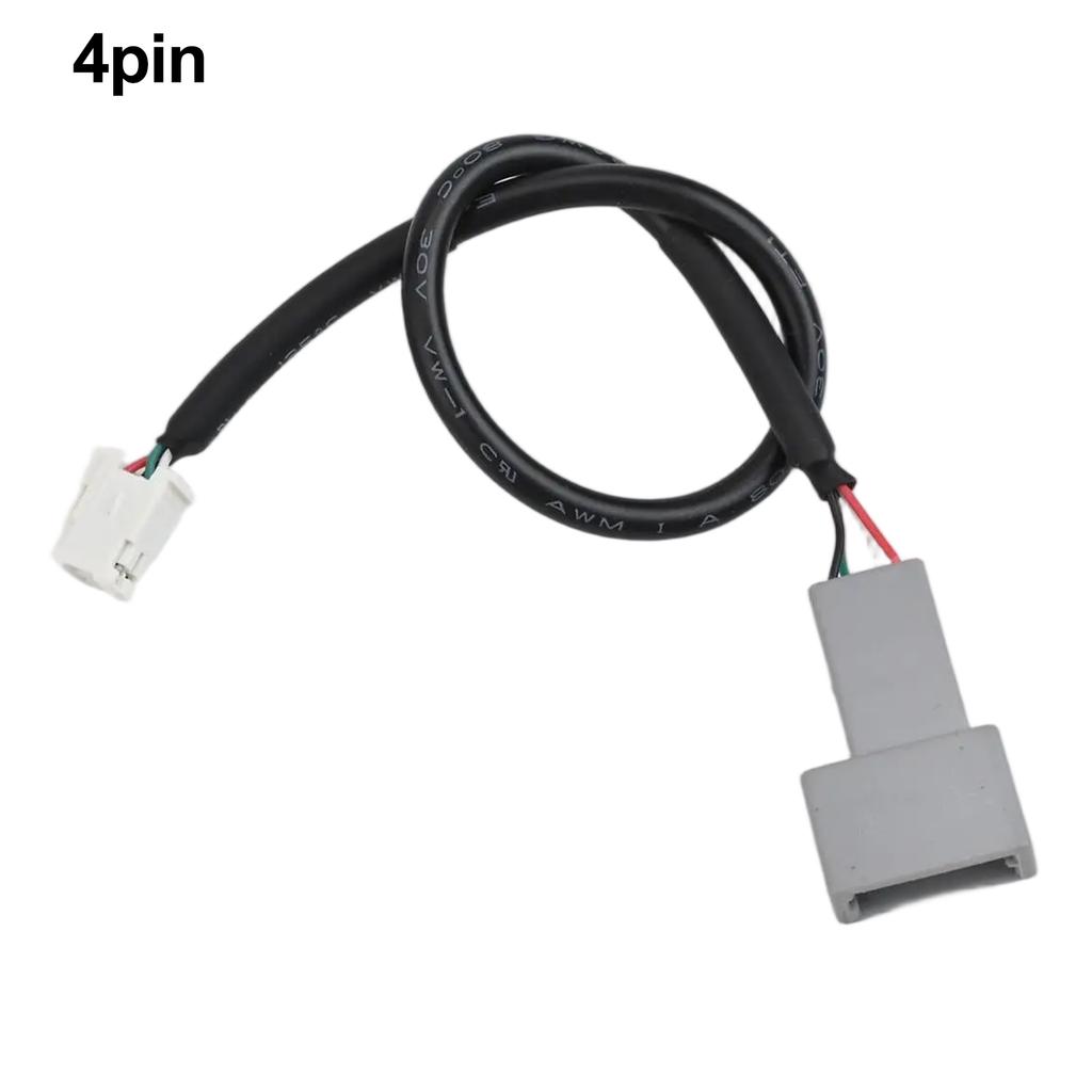 1 шт. Автомобильный 4-контактный и USB-интерфейс для Hyundai для Kia USB-коннектор гнездовой к штекерному для Android мультимедиа 4-контактные автомобильные аксессуары